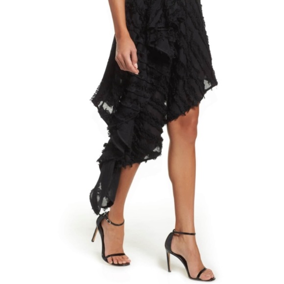 C/MEO Collective Recollection Asymmetrical Fringe Dress - Picture 3 of 13